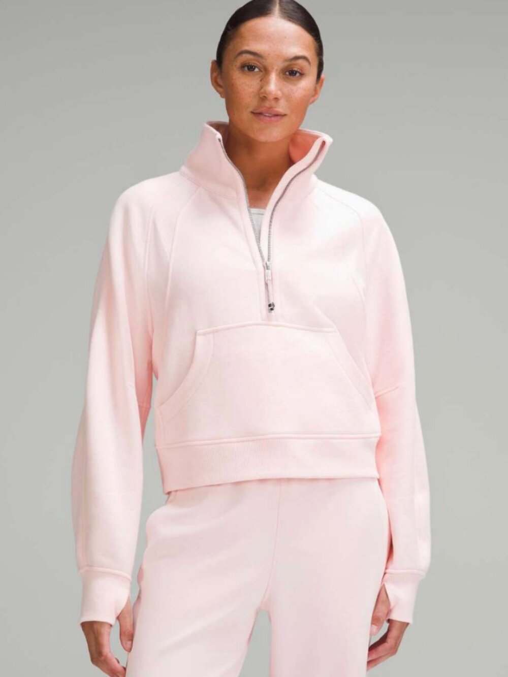 Lululemon Scuba Oversized Funnel-Neck Half Zip
